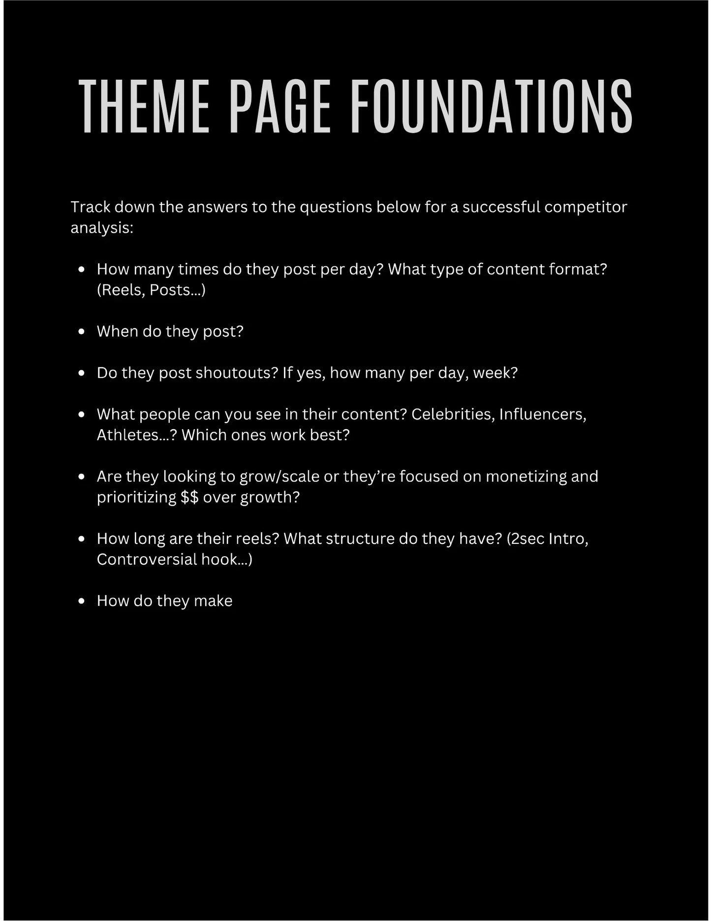 Faceless Theme Page