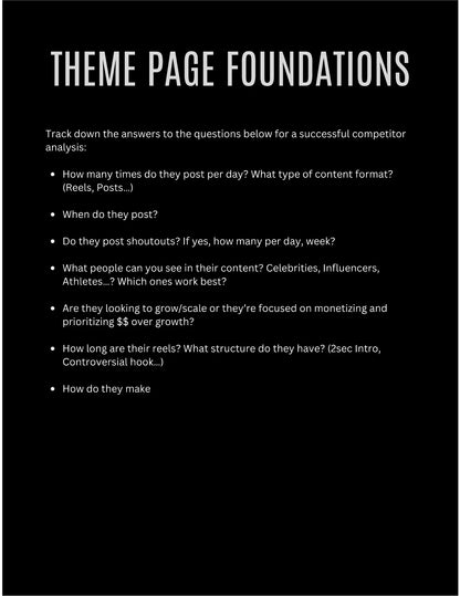 Faceless Theme Page