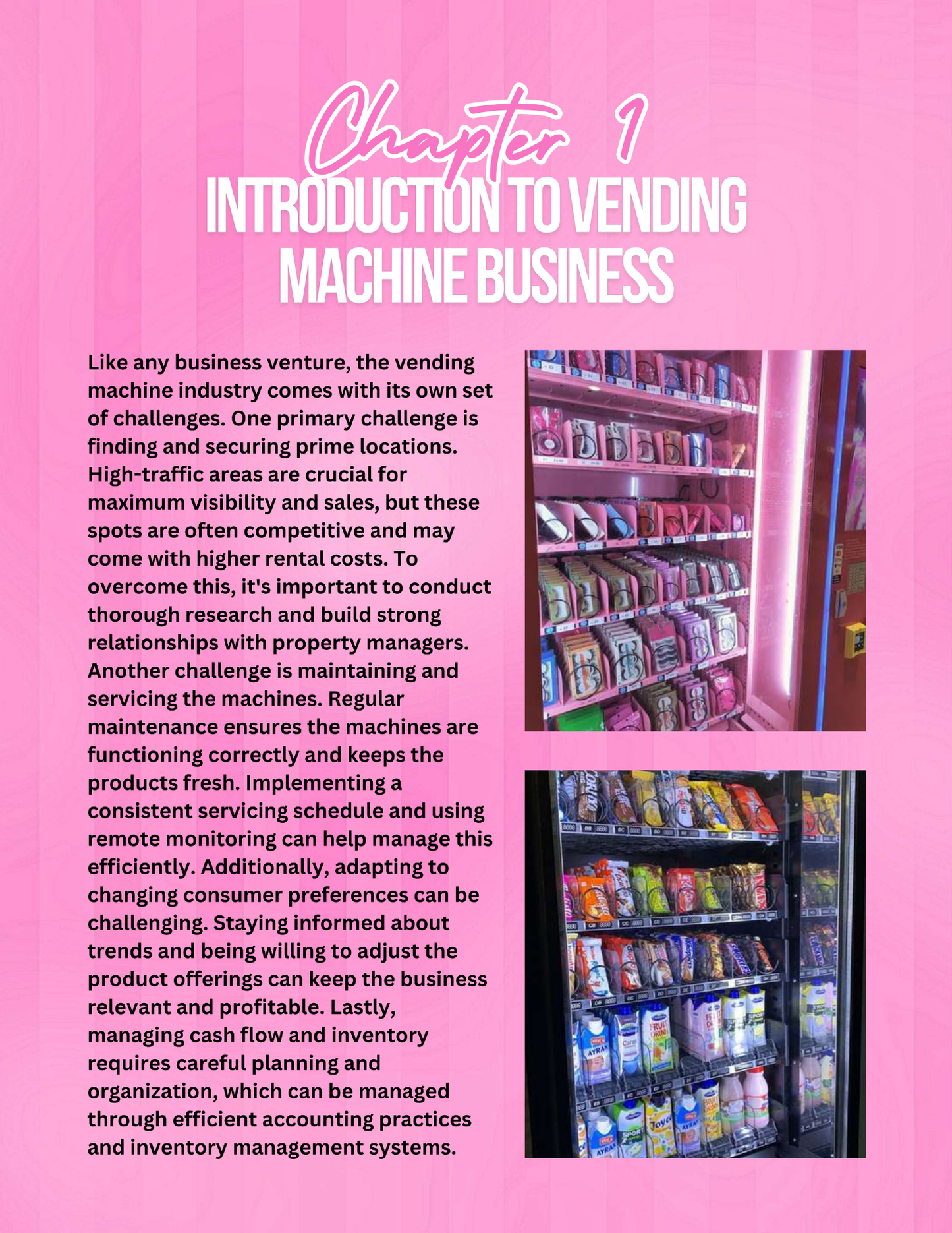 How to Start a Vending Machine Business
