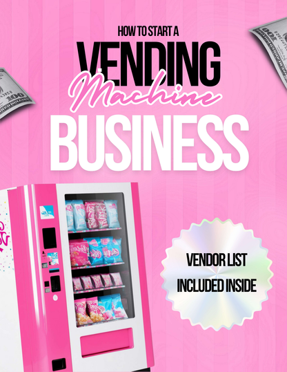 How to Start a Vending Machine Business