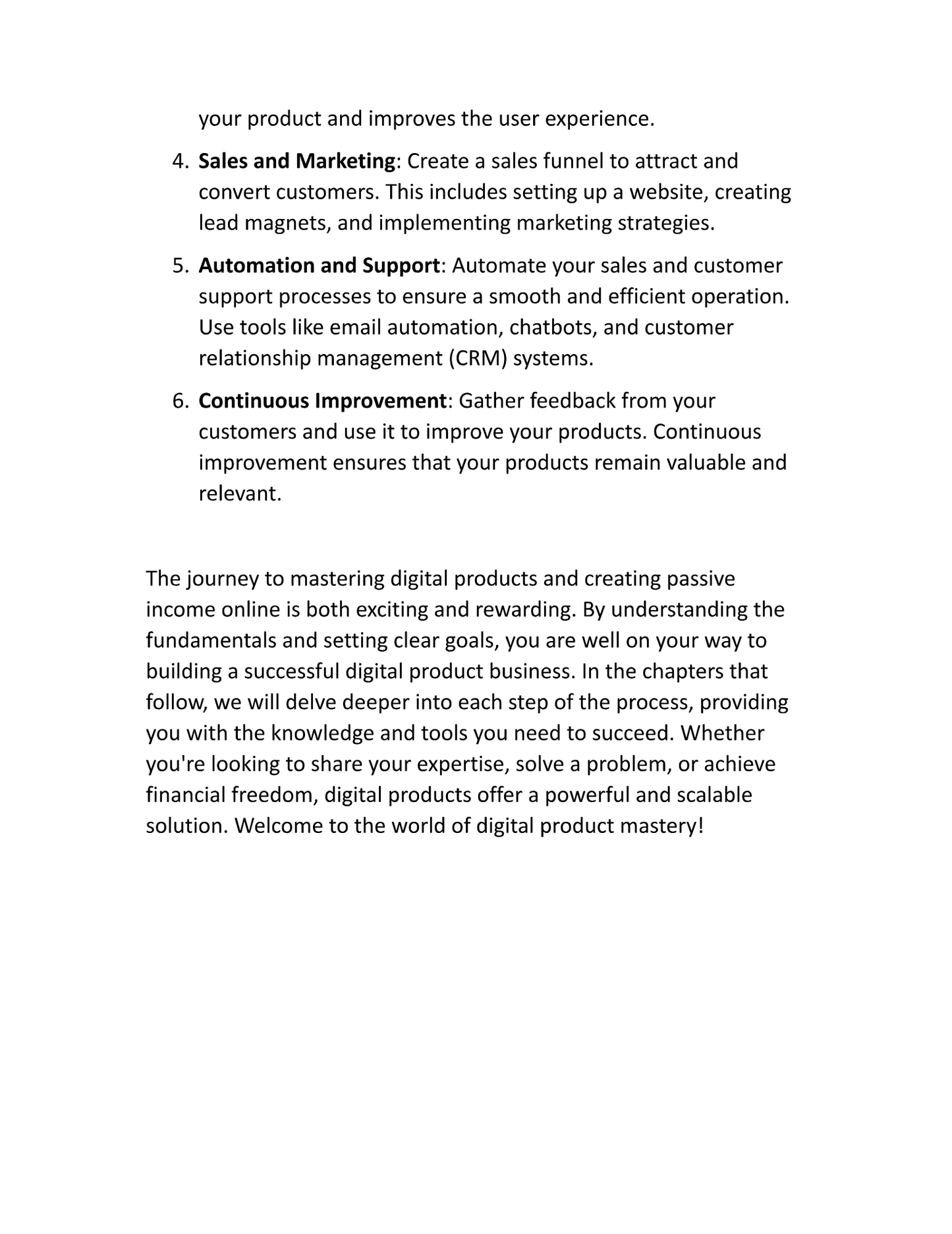 Mastering Digital Products