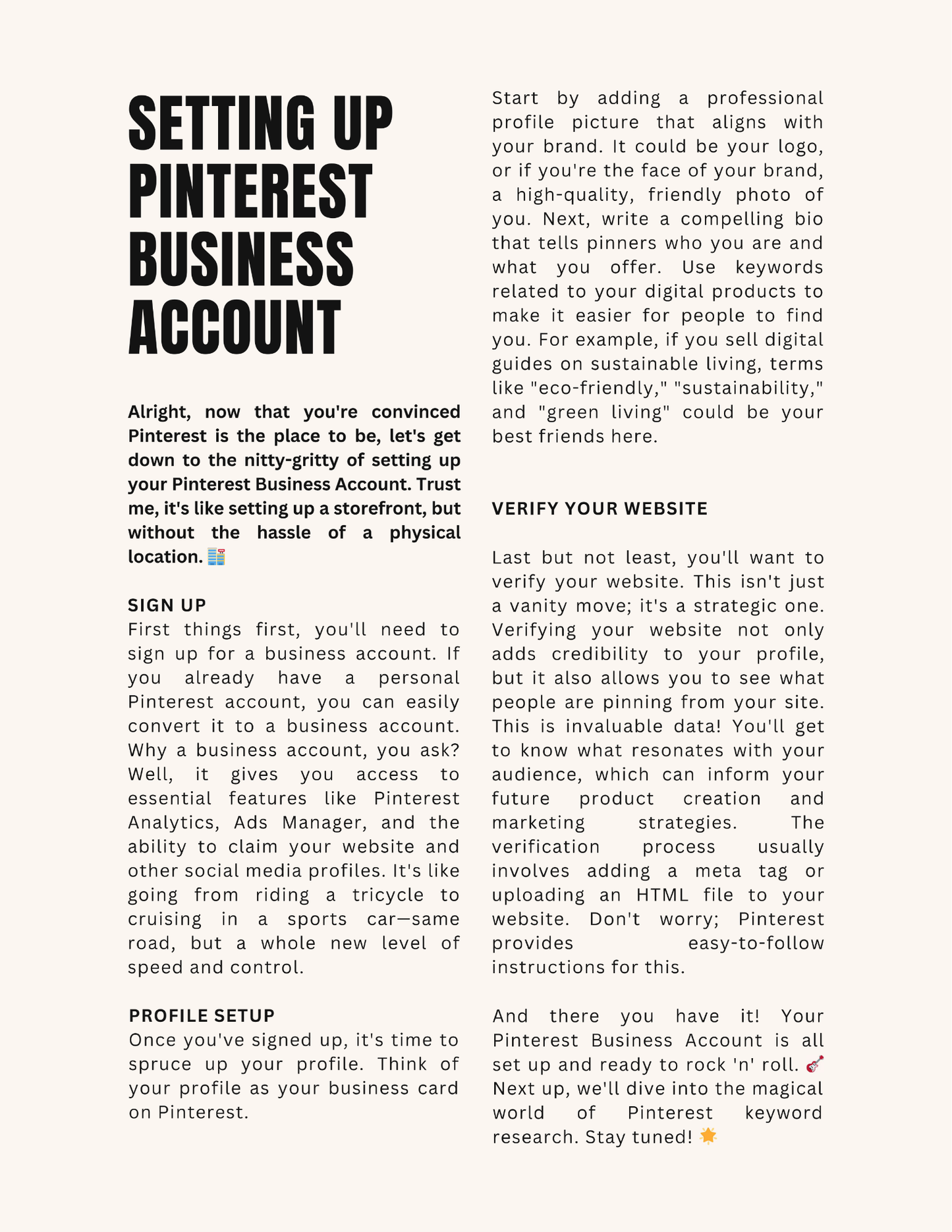 Pinterest Profit Mastery