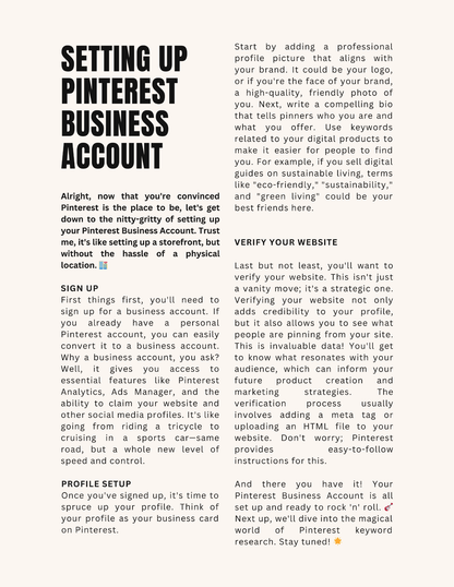 Pinterest Profit Mastery