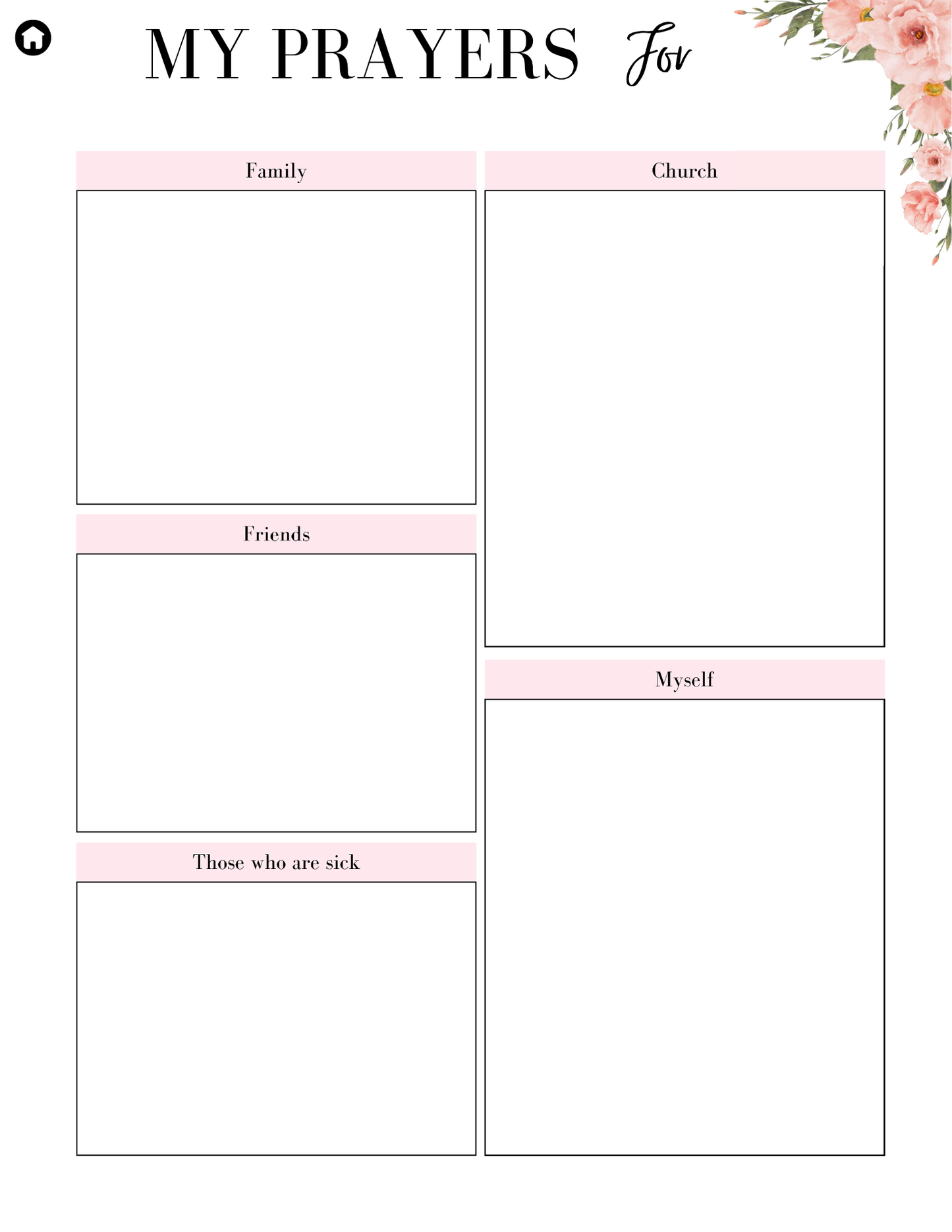 Prayer Journal