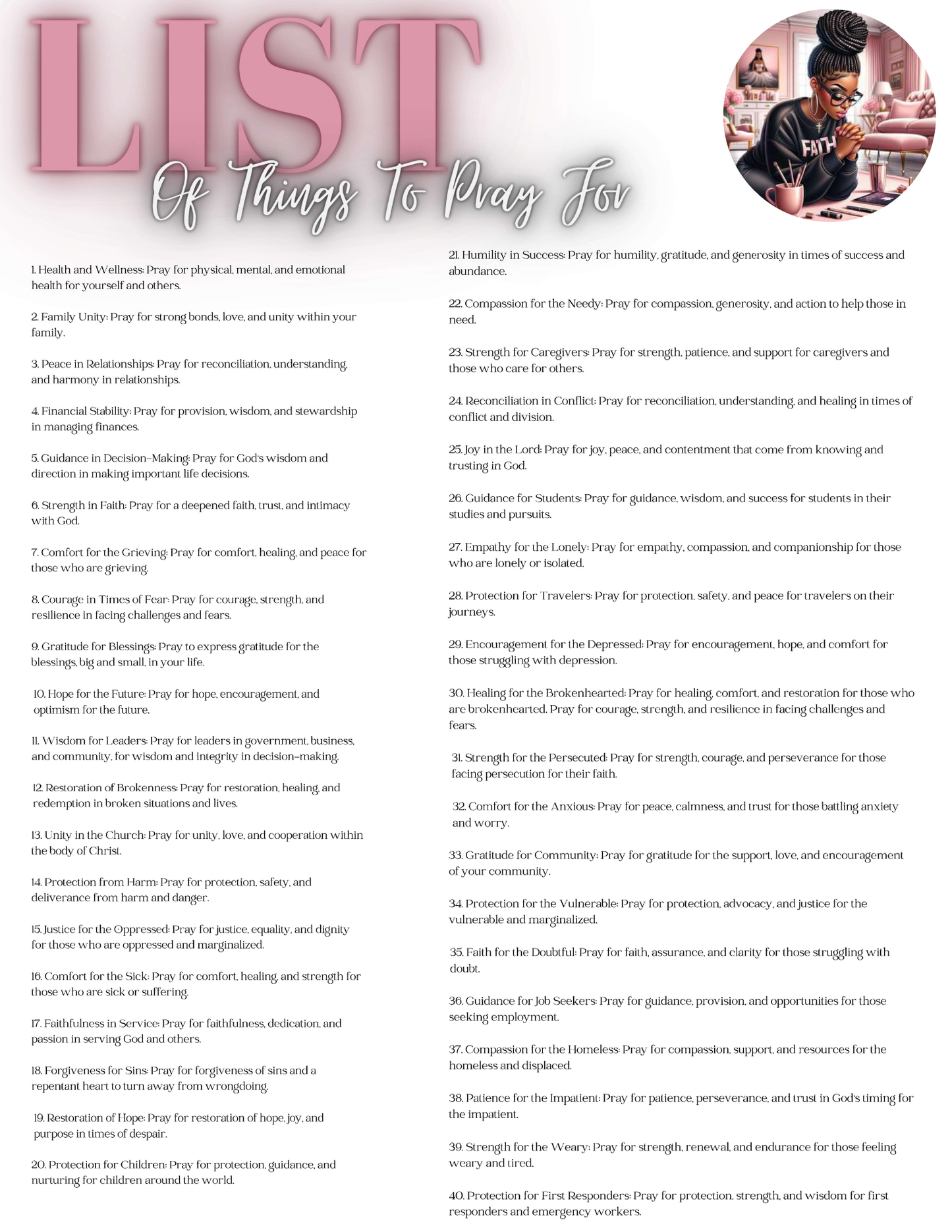 Prayer Journal