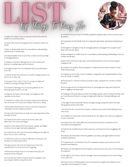Prayer Journal