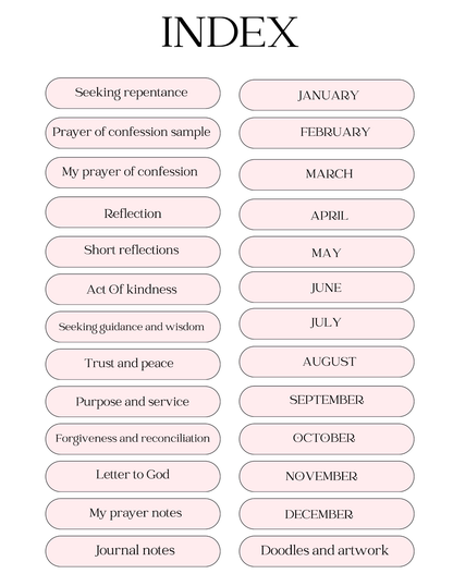 Prayer Journal