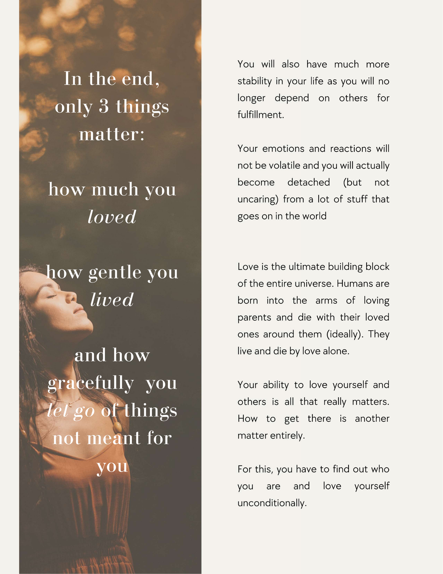 Self Love Ebook + Workbook