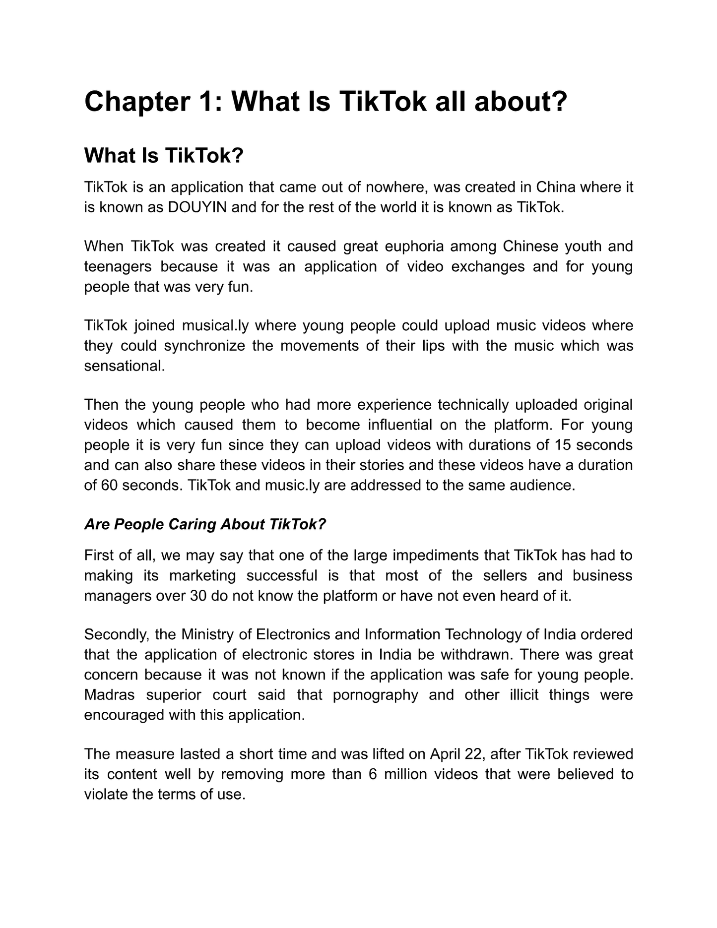 TikTok Viral Marketing