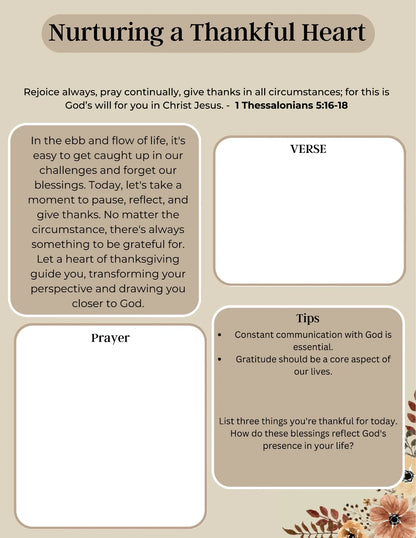 Bible Study Journal