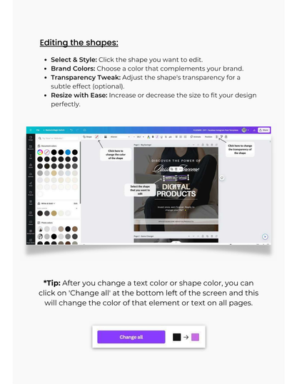Mompreneur Social Media Templates Bundle