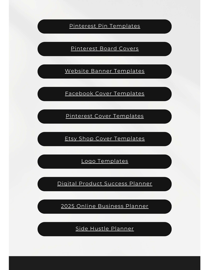 Mompreneur Social Media Templates Bundle