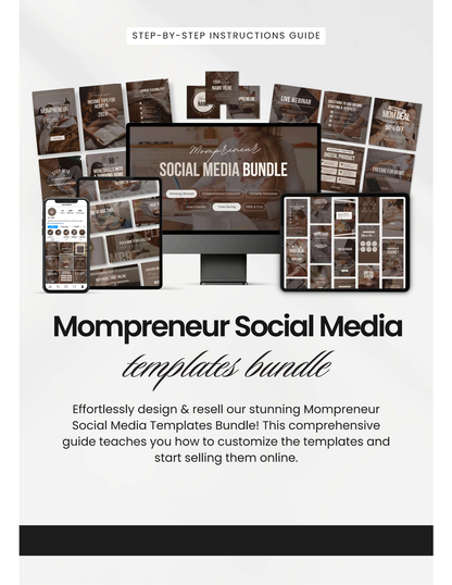 Mompreneur Social Media Templates Bundle