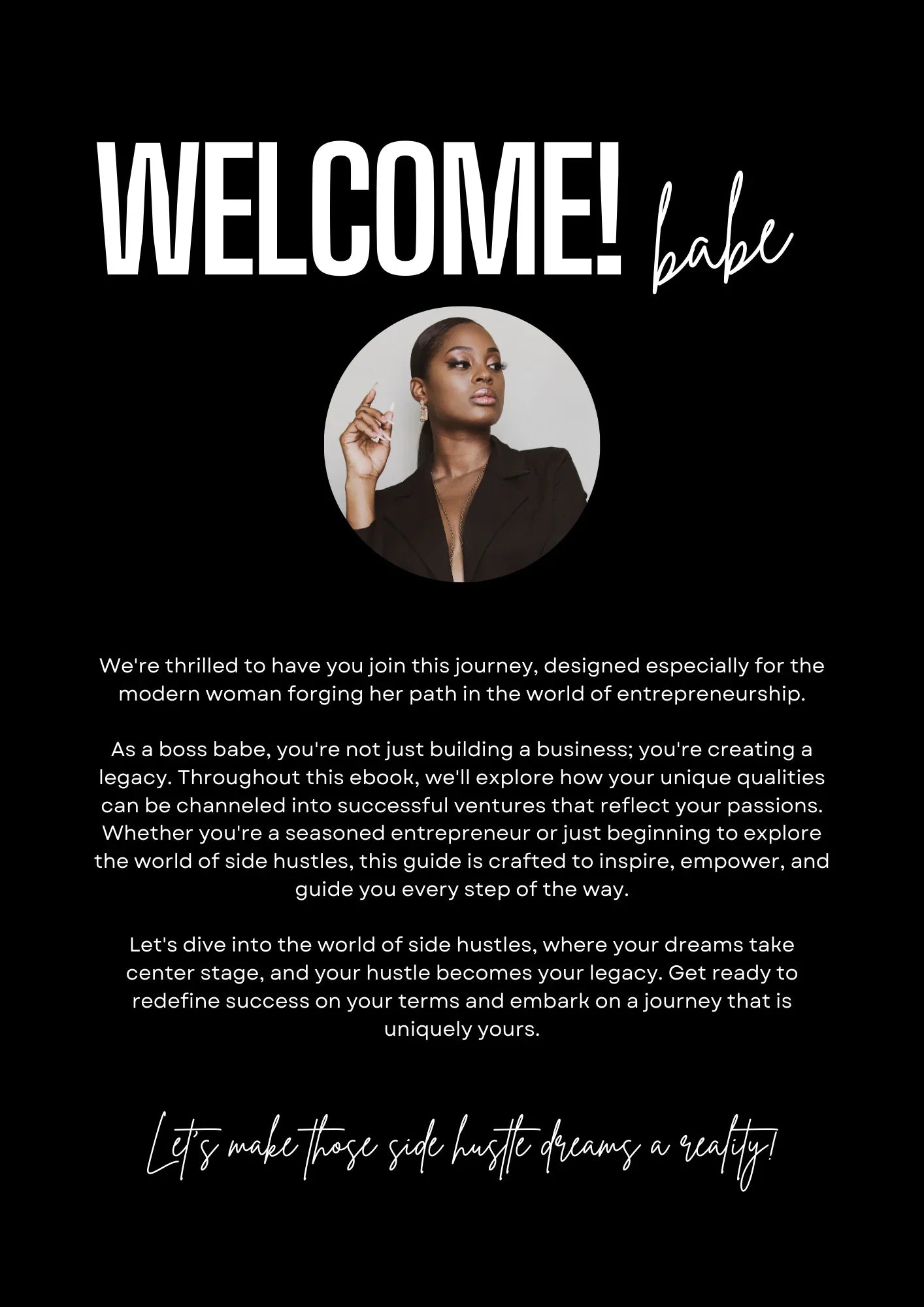 Building Her Side Hustles
